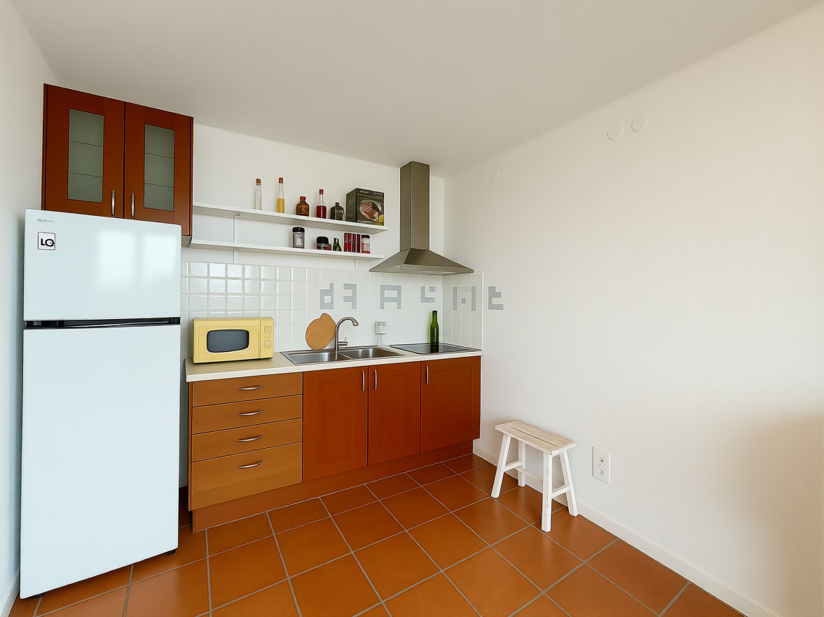 Flat for sale frontline beach in Blanes — Kitchen