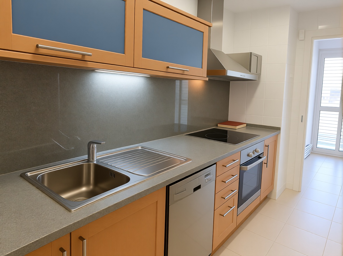 Appartement à vendre pieds dans l'eau à L'Escala — Cuisine