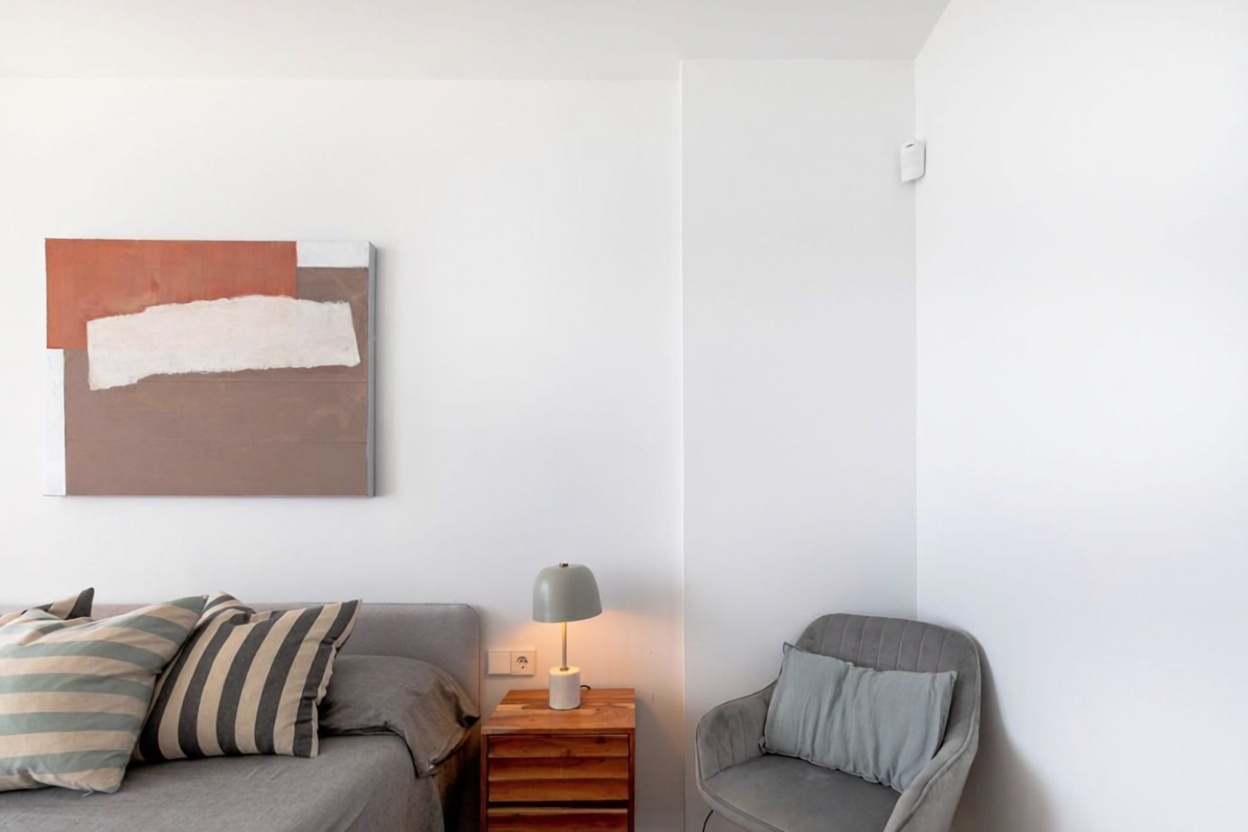 Wohnung zum Verkauf in direkter Strandlage in L'Escala — Schlafzimmer