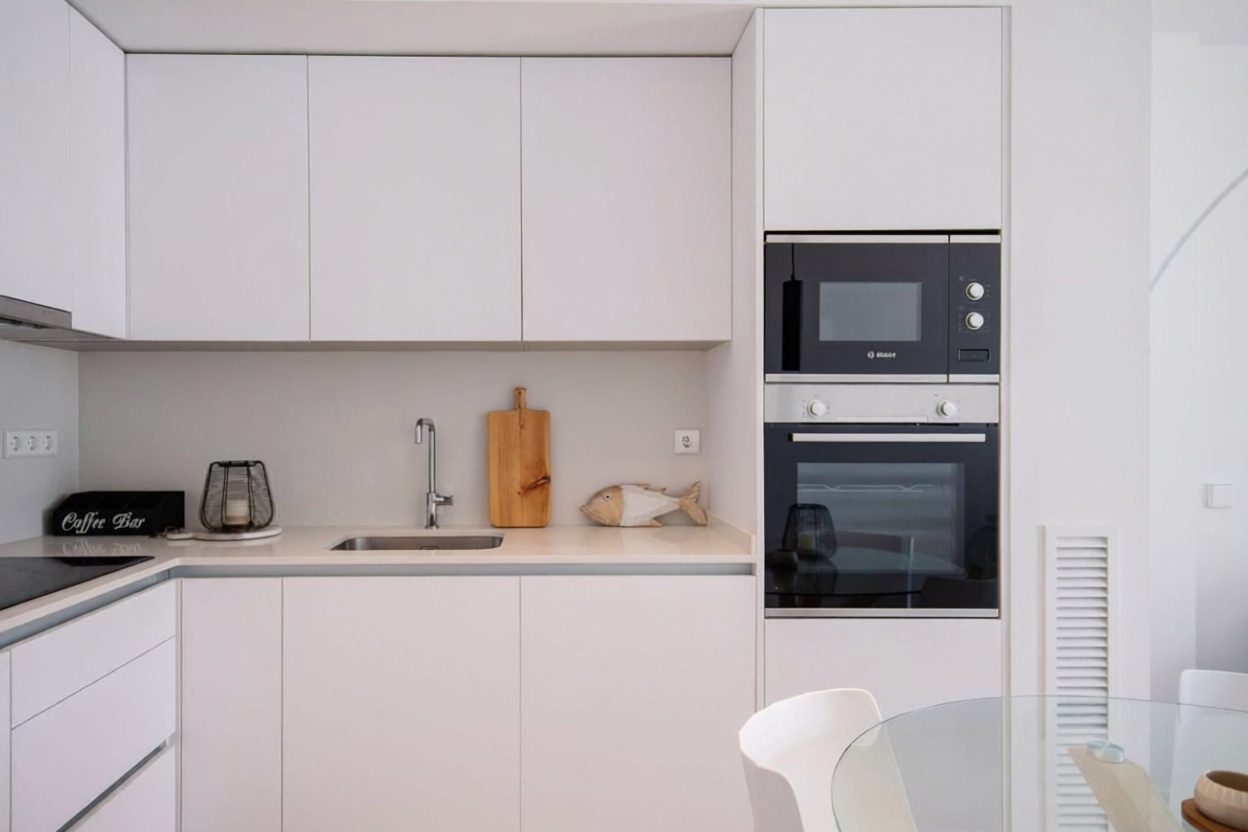 Appartement à vendre pieds dans l'eau à L'Escala — Cuisine