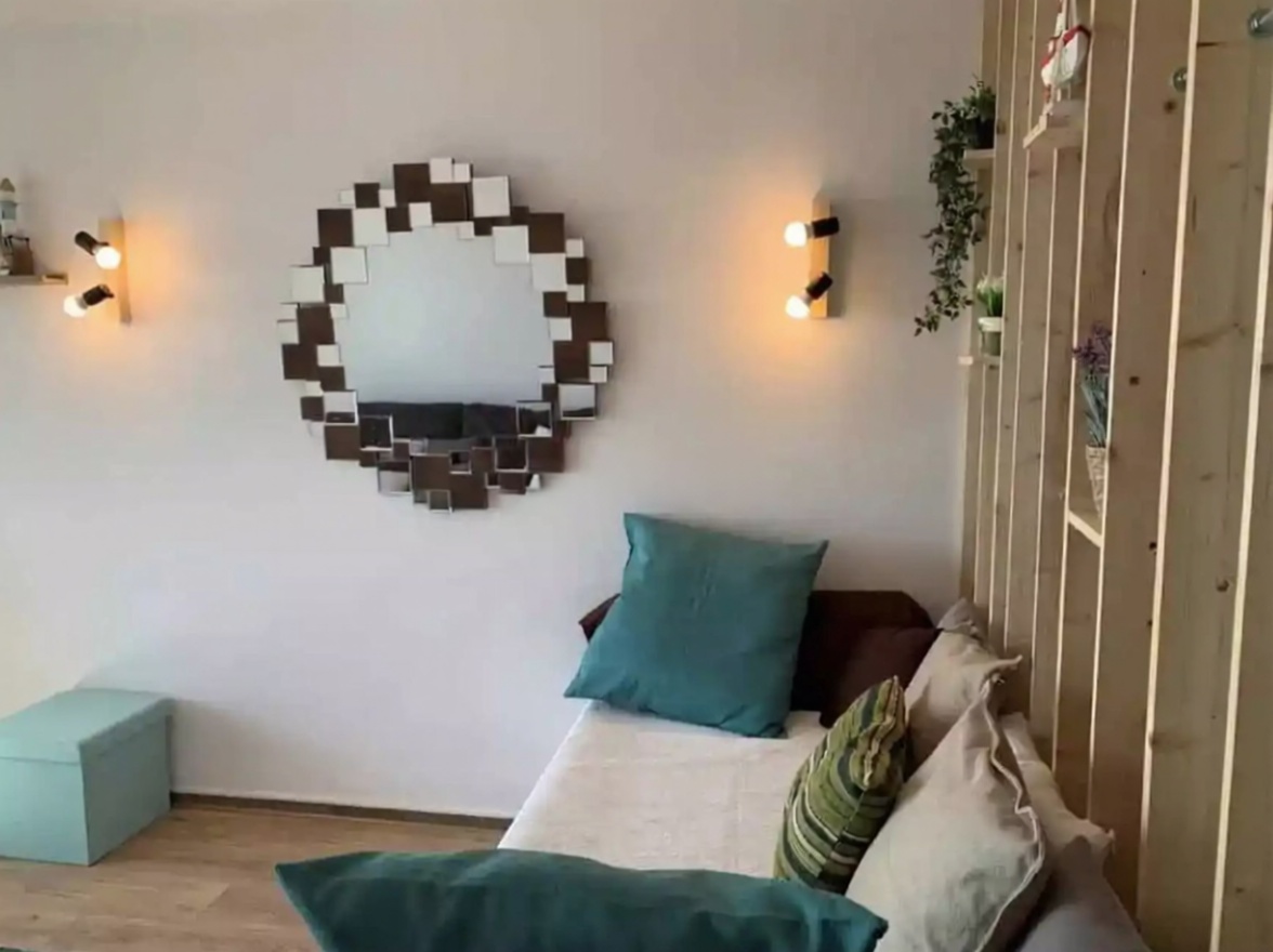 Appartement à vendre pieds dans l'eau à Empuriabrava — Séjour