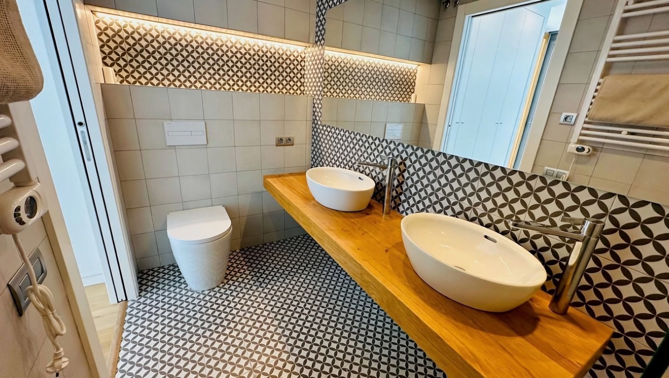Appartement à vendre pieds dans l'eau à Lloret de Mar — Sanitaires