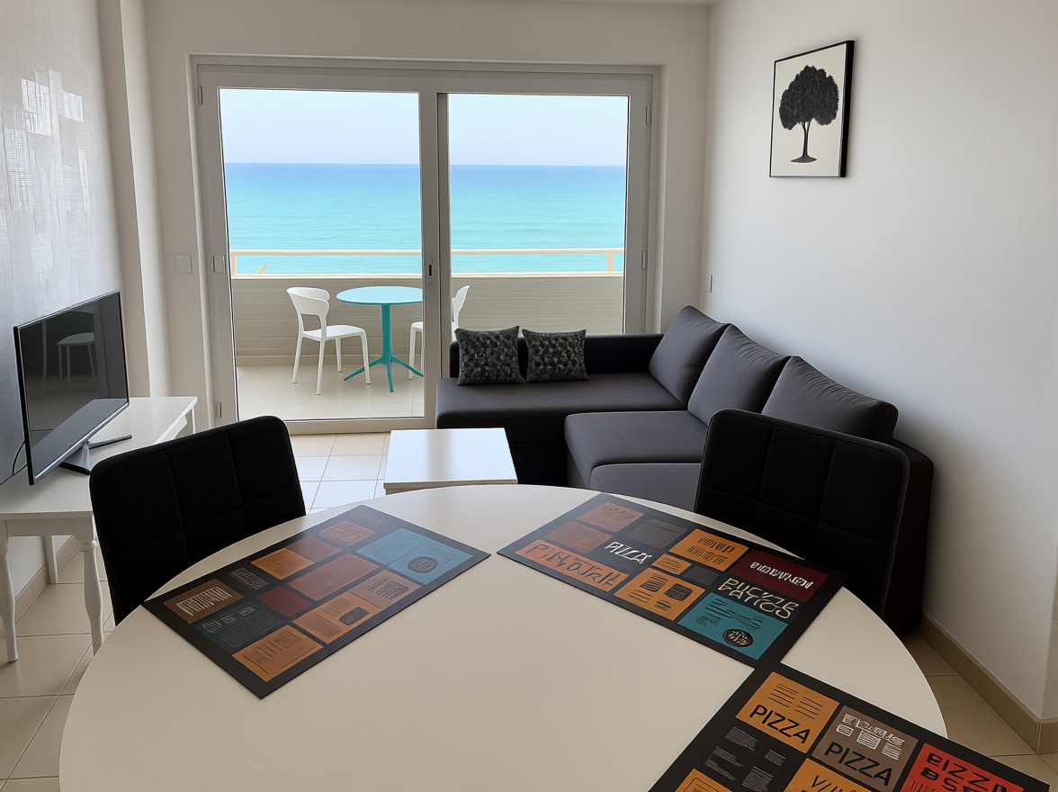Appartement à vendre pieds dans l'eau à Lloret de Mar — Séjour