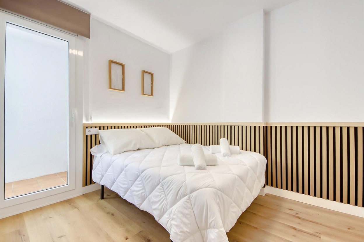 Apartamento à venda pé na areia em Roses — Quarto