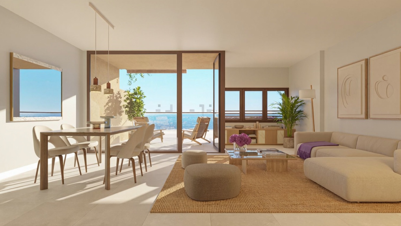 Appartement à vendre pieds dans l'eau à Cubelles — Terrasse mer