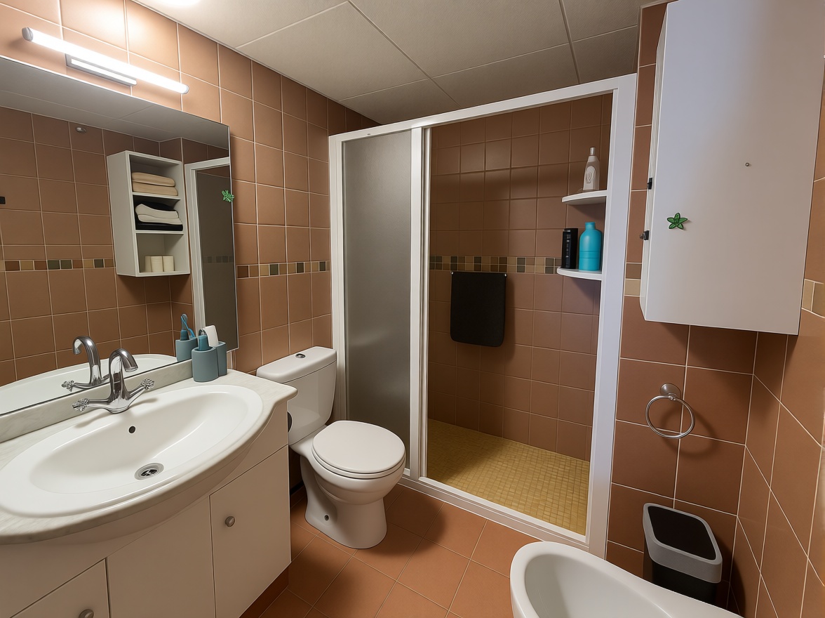 Piso en venta en primera línea de playa en Roses — Baño