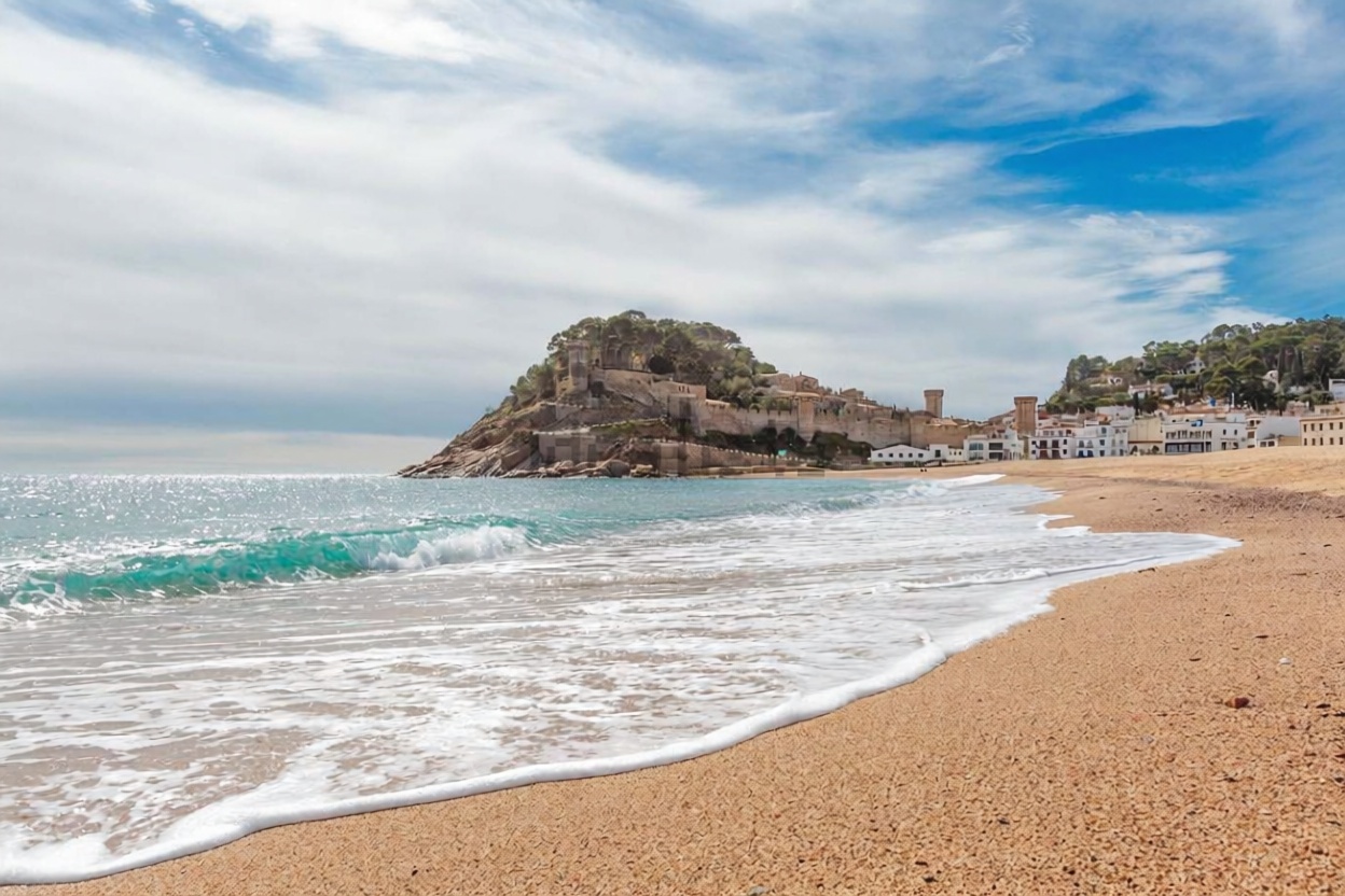 Appartement à vendre pieds dans l'eau à Tossa de Mar — Vue mer