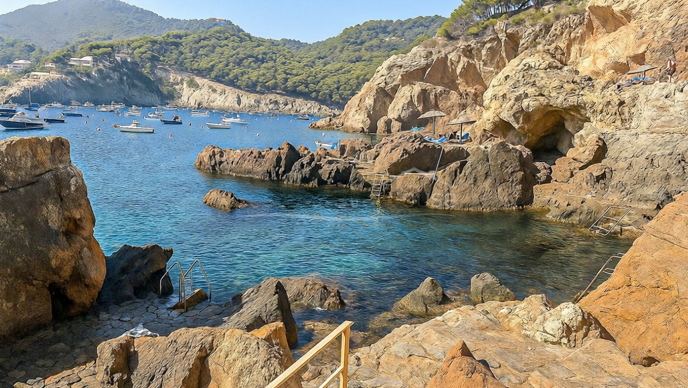 Квартира на продажу на первой линии пляжа в Begur — Морской вид