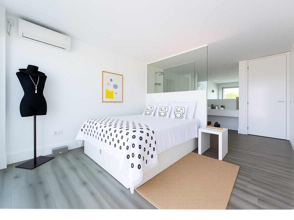 Ático en venta en primera línea de mar en Mijas — Dormitorio