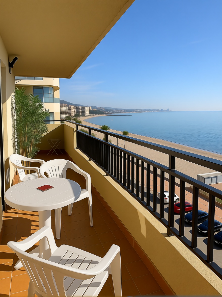 Appartement à vendre pieds dans l'eau à Fuengirola — Terrasse mer