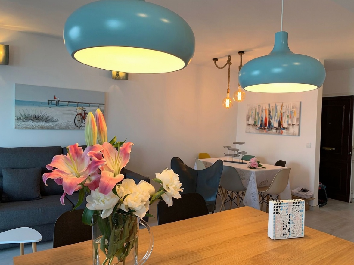 Appartement à vendre pieds dans l'eau à Fuengirola — Séjour