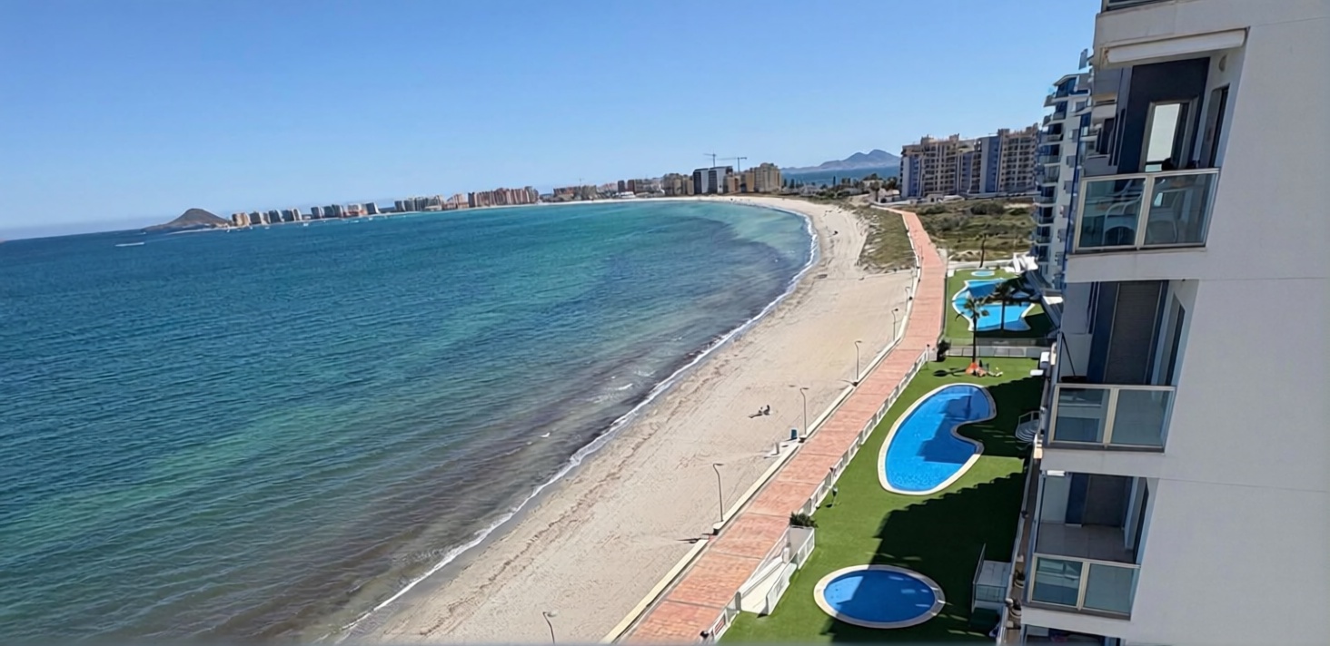Appartement à vendre pieds dans l'eau à La Manga del Mar Menor