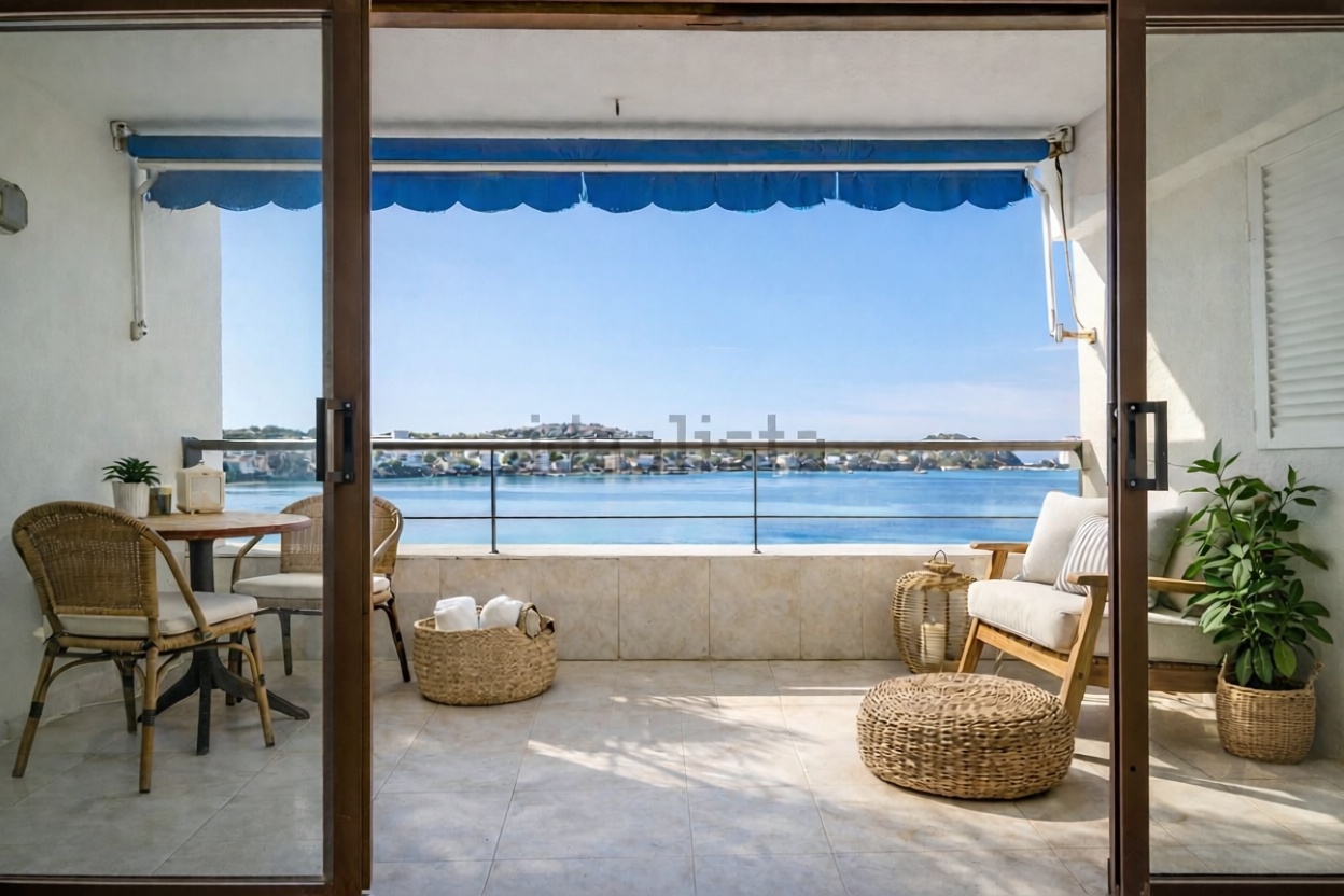 Piso en venta en primera línea de playa en Calvià