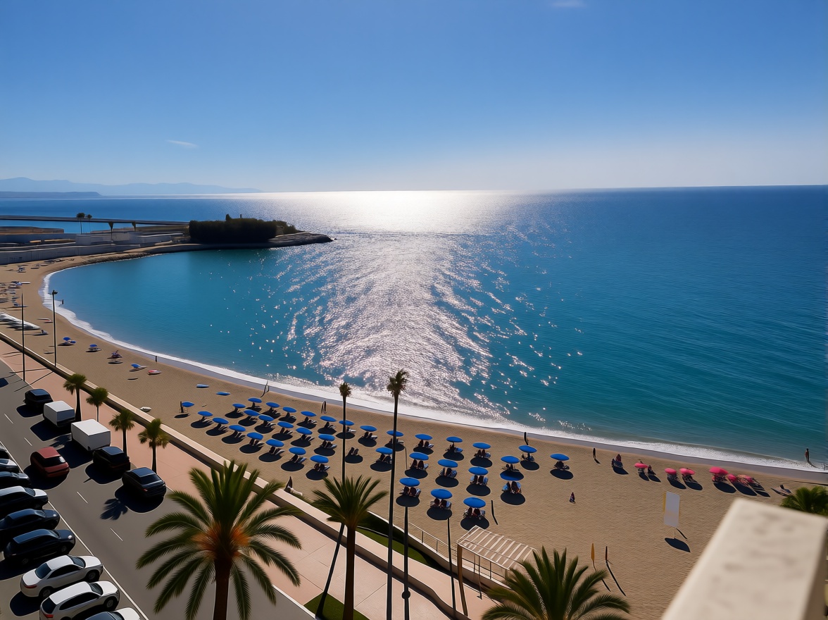 Attic for sale seafront in Fuengirola — Sea view