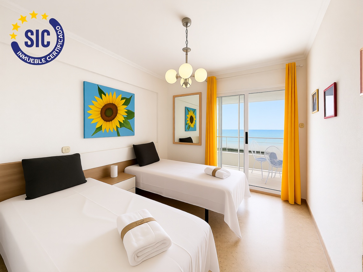 Apartamento à venda pé na areia em Canet d'En Berenguer — Quarto