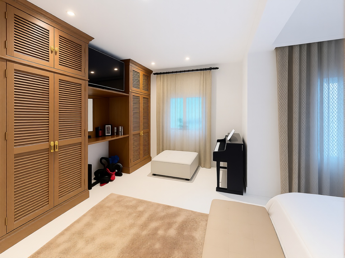 Appartement en première ligne de plage à Marbella — Chambre