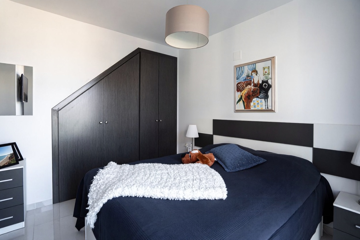 Duplex em primeira linha de praia em Torrevieja — Quarto