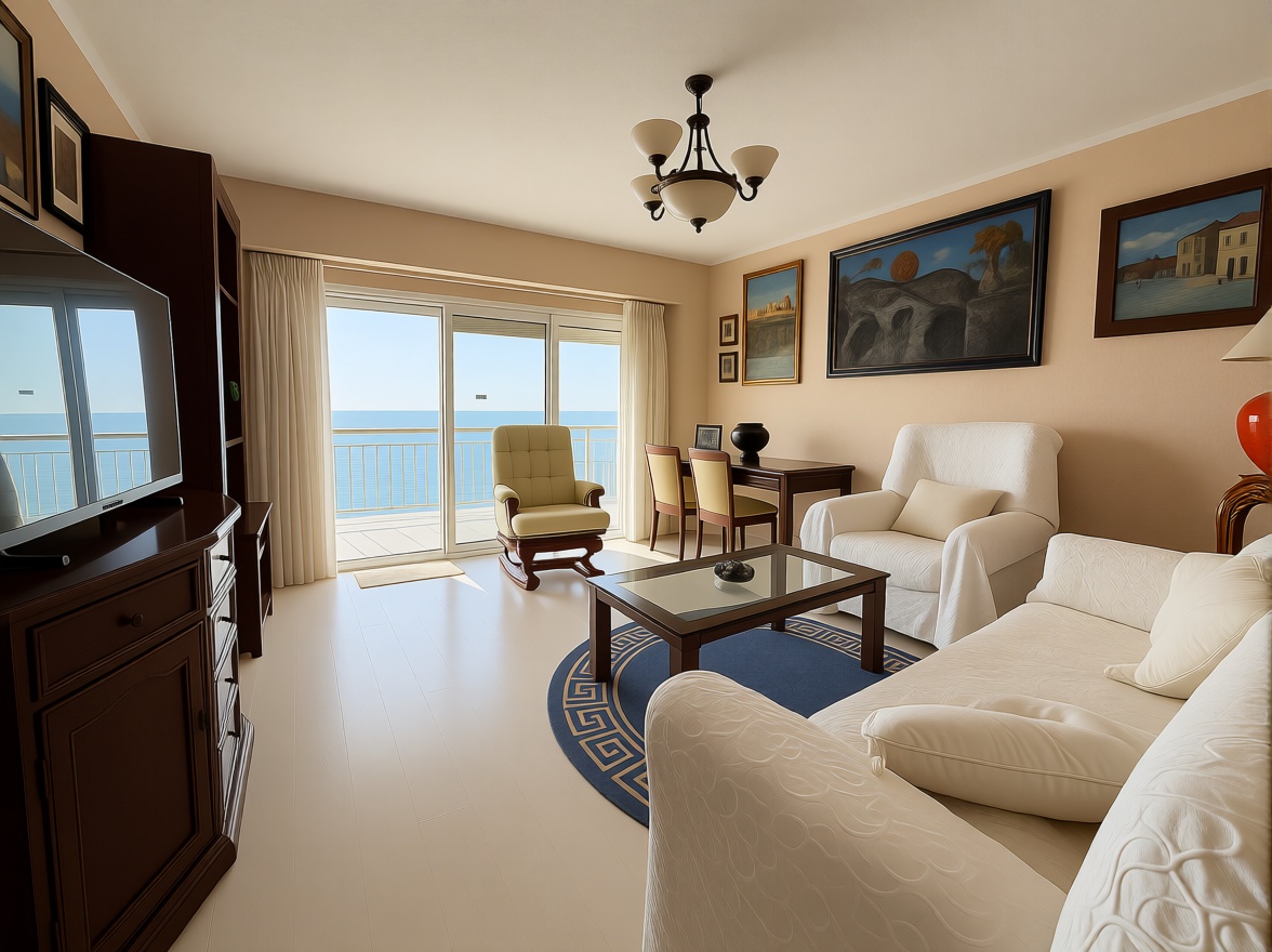 Apartamento em primeira linha de praia em Torrevieja — Sala