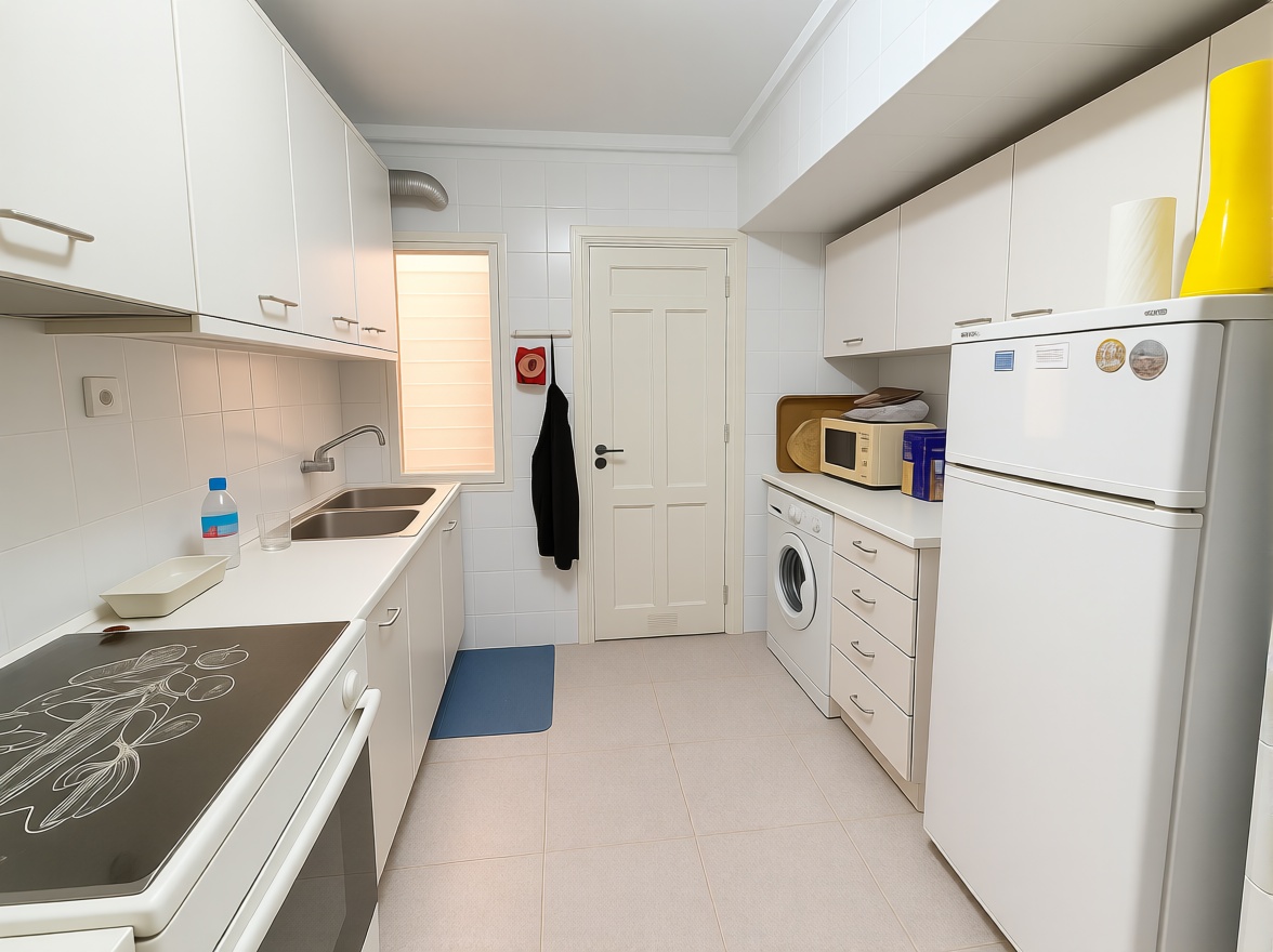 Apartamento em primeira linha de praia em Torrevieja — Cozinha