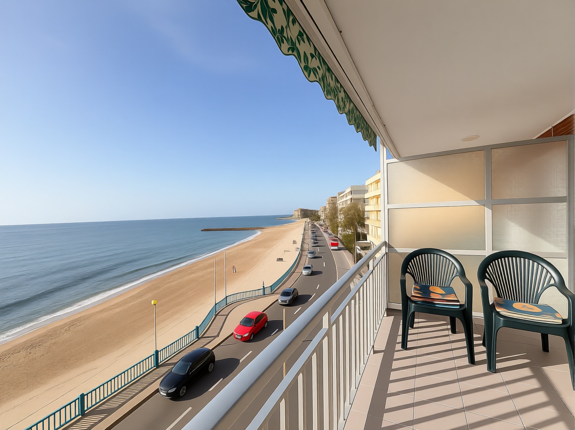Apartamento em primeira linha de praia em Torrevieja — Terraço mar