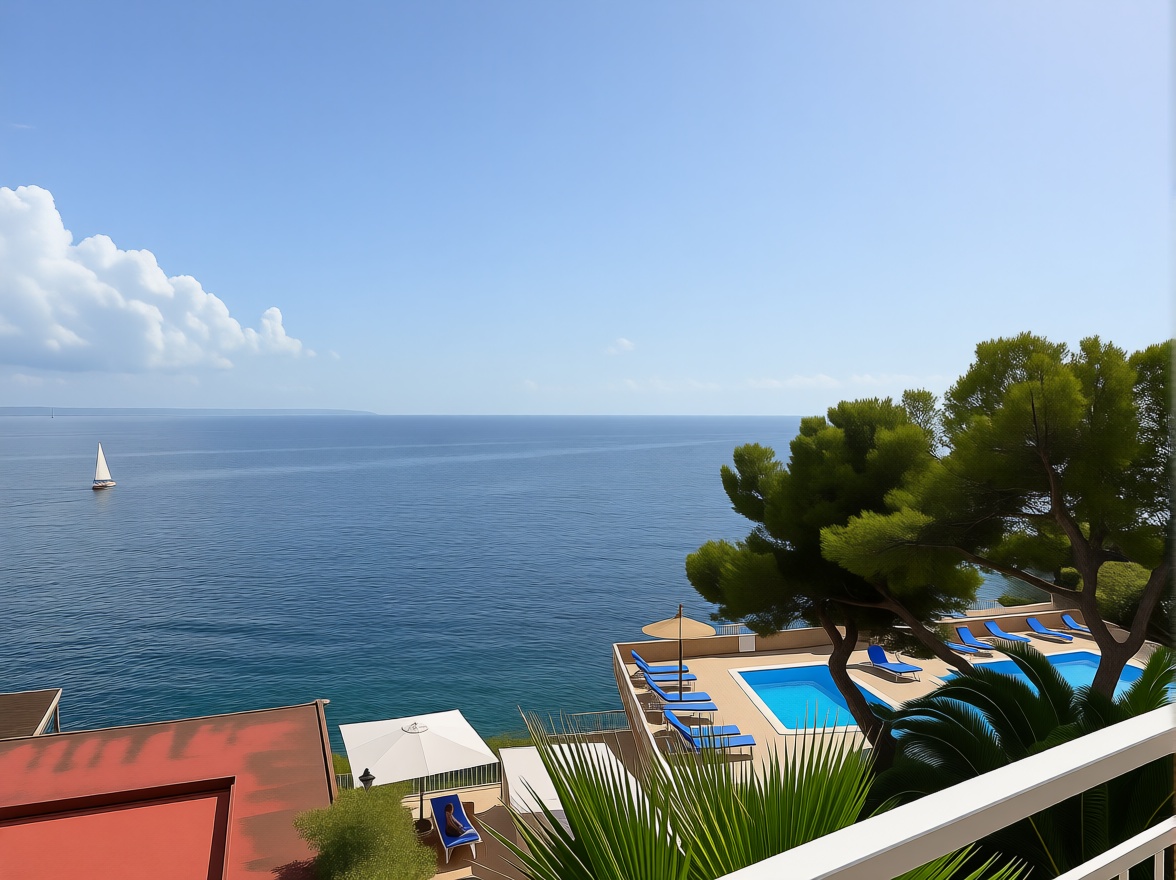 Apartamento à venda pé na areia em Calvià — Vista mar