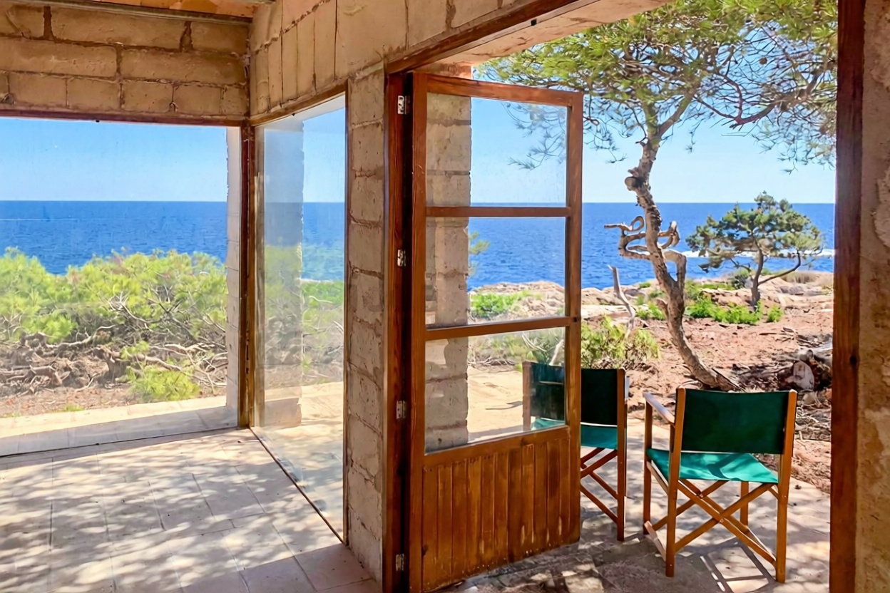 Chalé à venda com acesso direto à praia em Santanyí — Terraço mar
