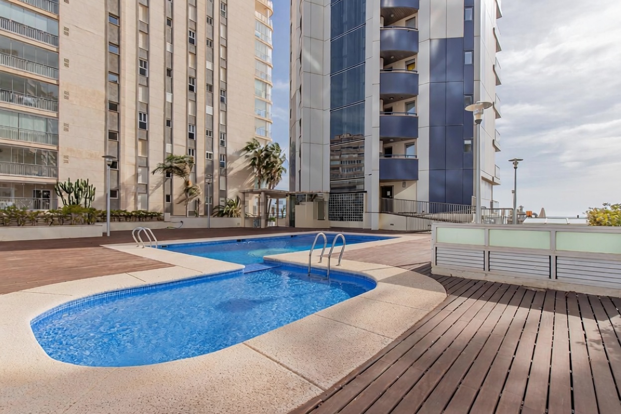 Flat for sale frontline beach in Calpe