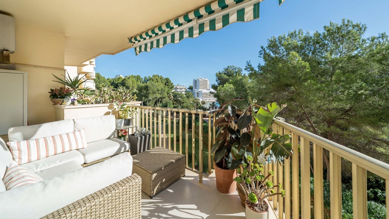 Apartamento à venda pé na areia em Calvià — Terraço mar