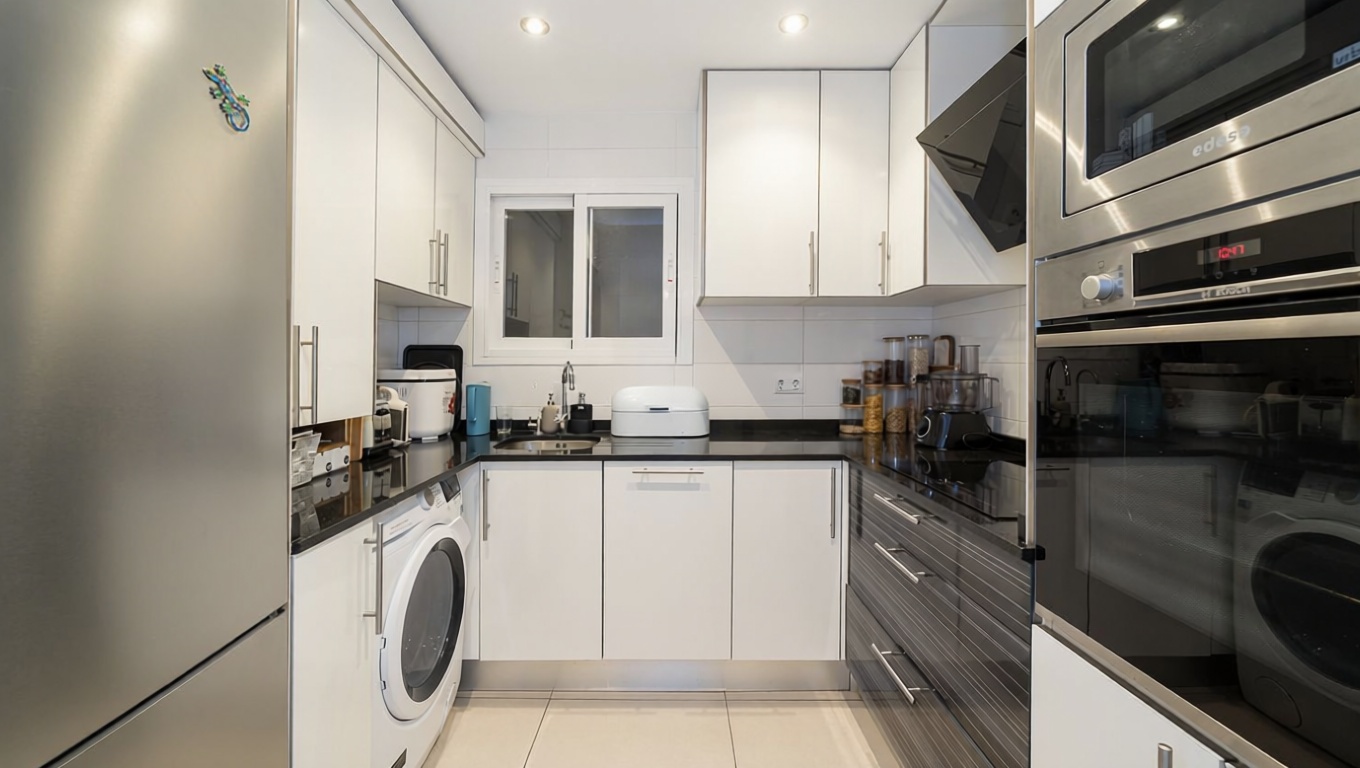 Apartamento à venda pé na areia em Calvià — Cozinha