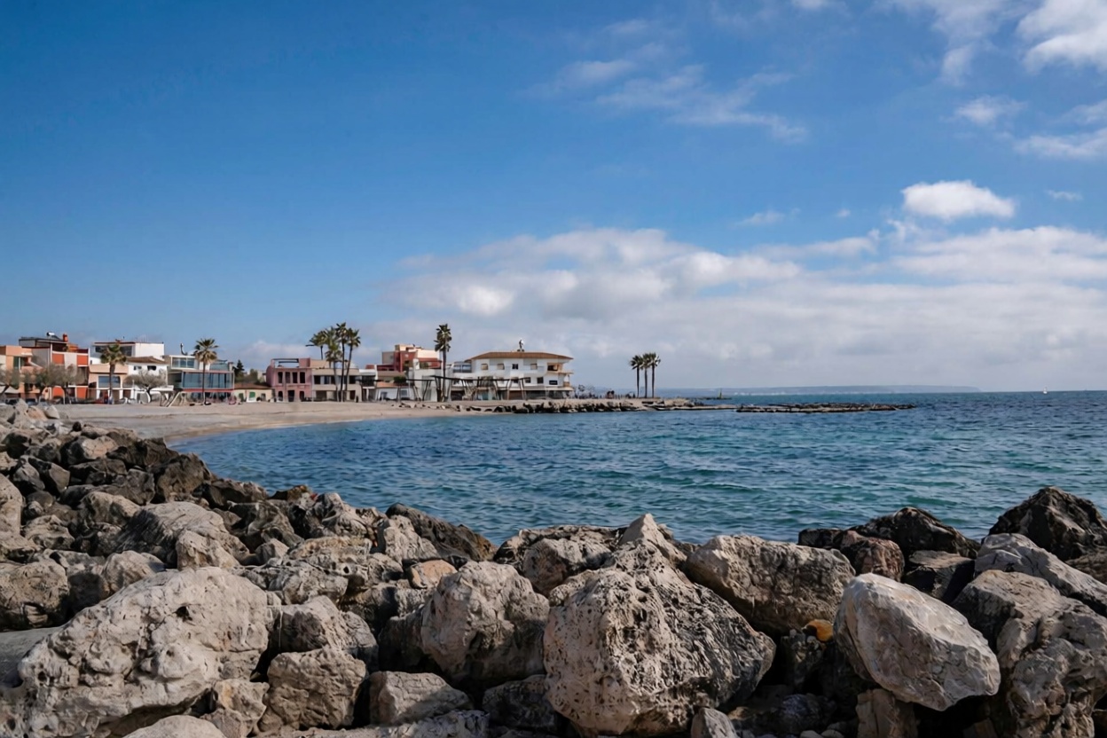 Appartement à vendre pieds dans l'eau à Palma de Mallorca — Vue mer