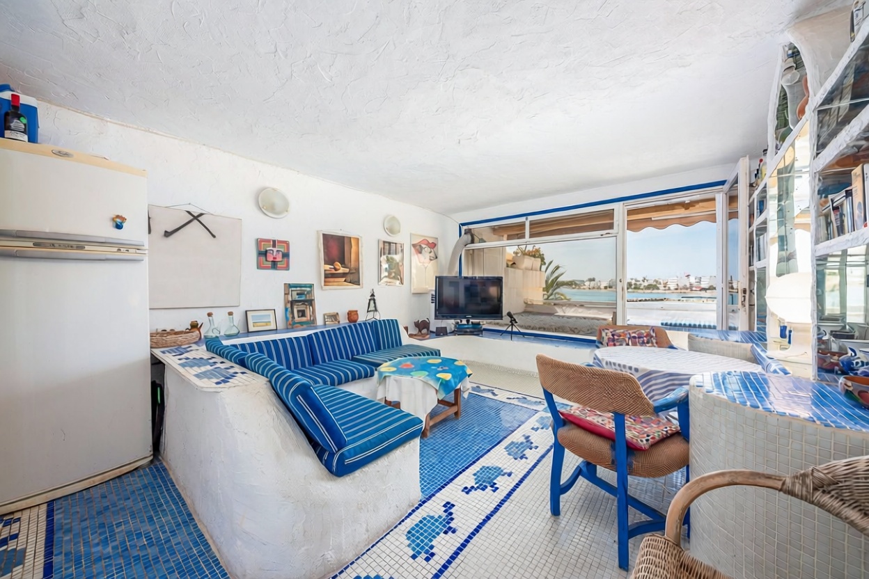 Appartement à vendre pieds dans l'eau à Eivissa — Séjour