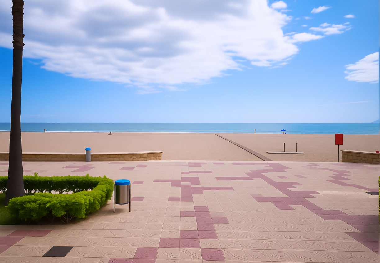 Piso en venta en primera línea de playa en Sant Antoni de Portmany — Vista mar