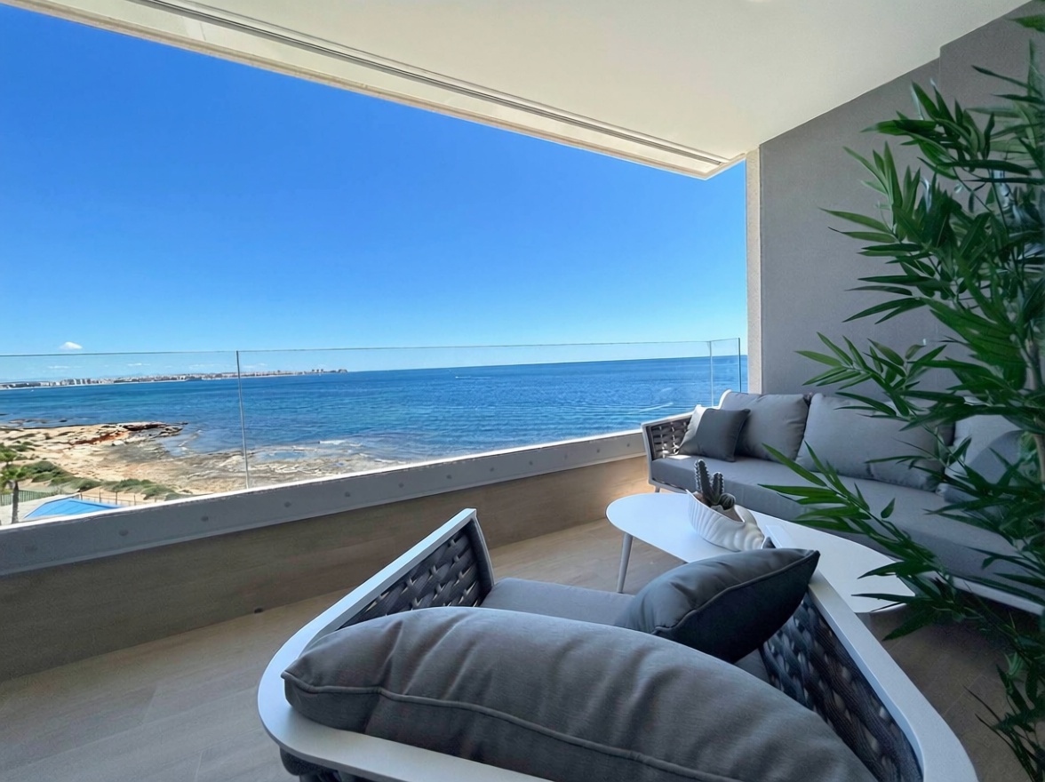 Appartement en première ligne de plage à Orihuela