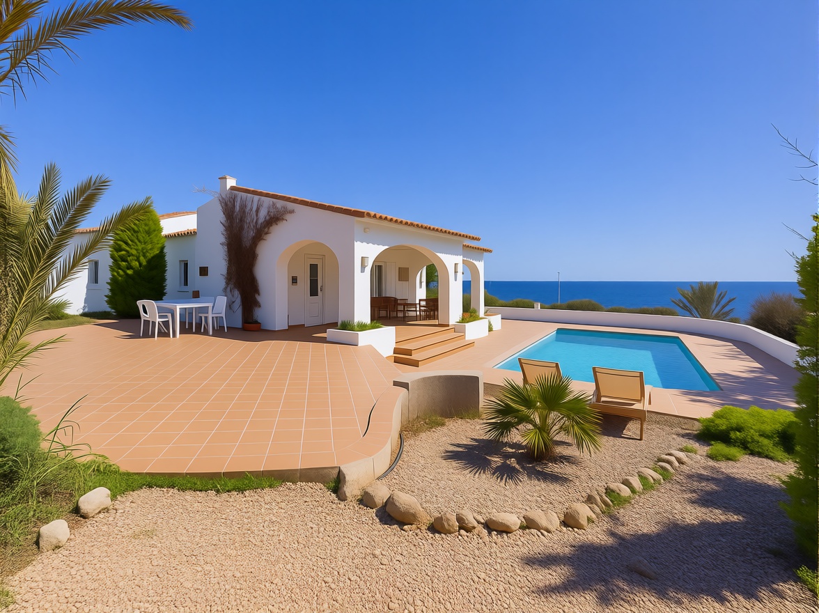 Chalet with direct beach access in Mallorca, Balears (Illes)