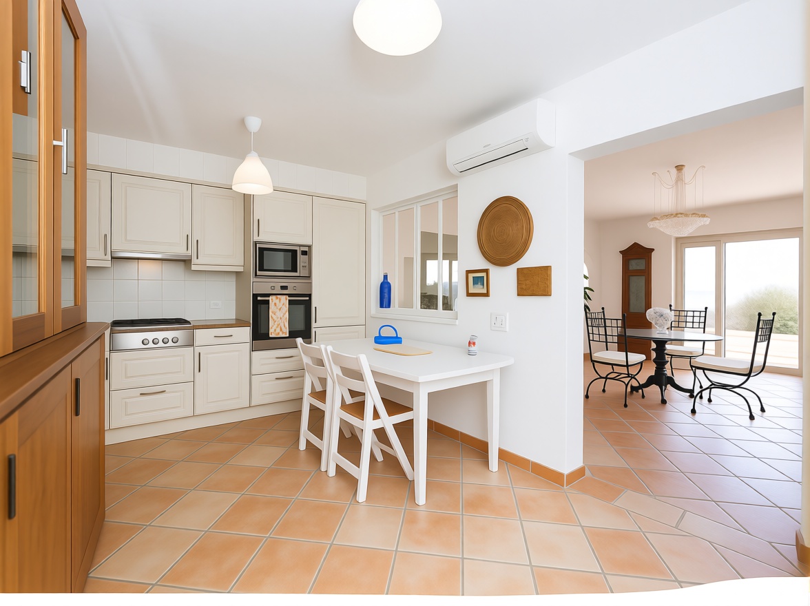 Chalet with direct beach access in Mallorca, Balears (Illes) — Kitchen
