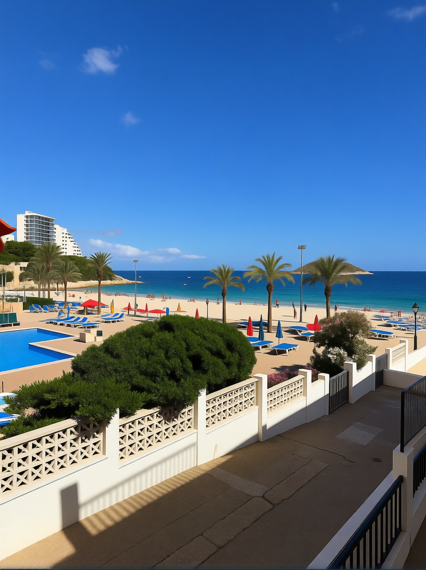 Piso en venta en primera línea de playa en Calvià — Vista mar