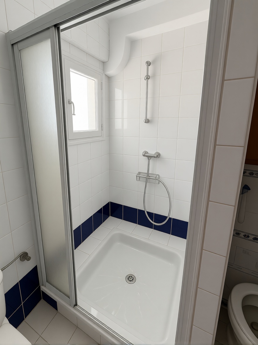 Piso en venta en primera línea de playa en Calvià — Baño