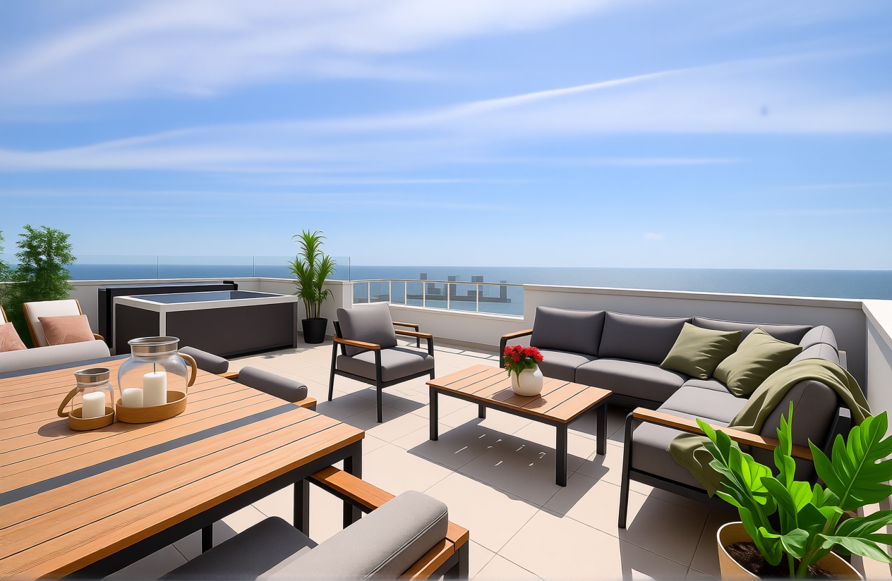 Attic for sale seafront in Fuengirola