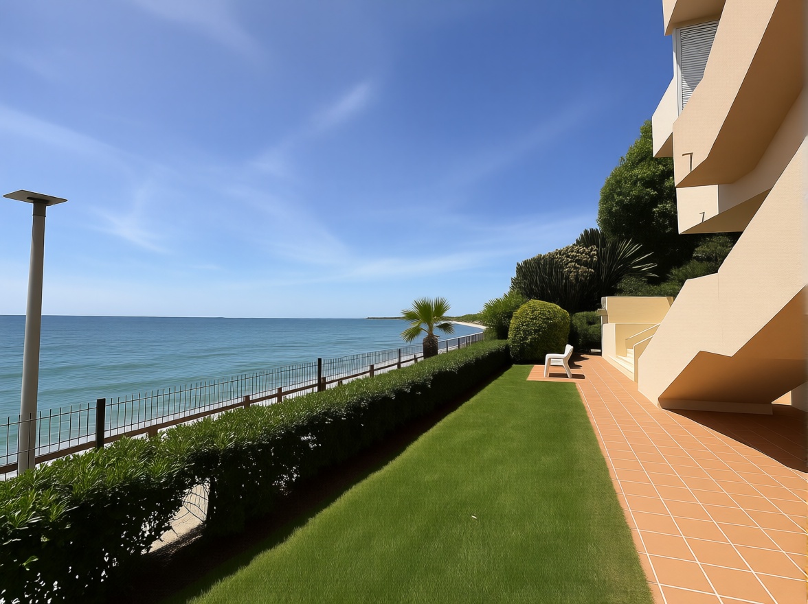 Estúdio à venda pé na areia em Estepona — Vista mar