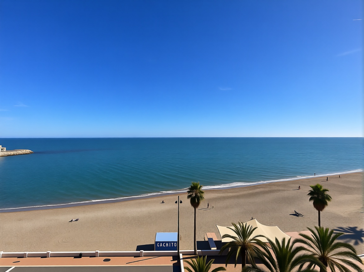 Piso en venta en primera línea de playa en Fuengirola — Vista mar