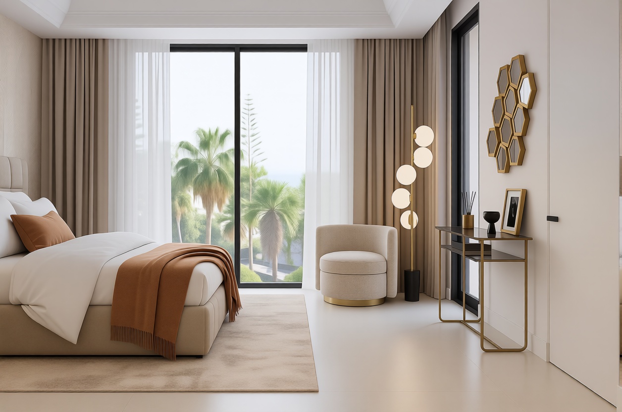 Maison à vendre avec accès direct à la plage à Marbella — Chambre