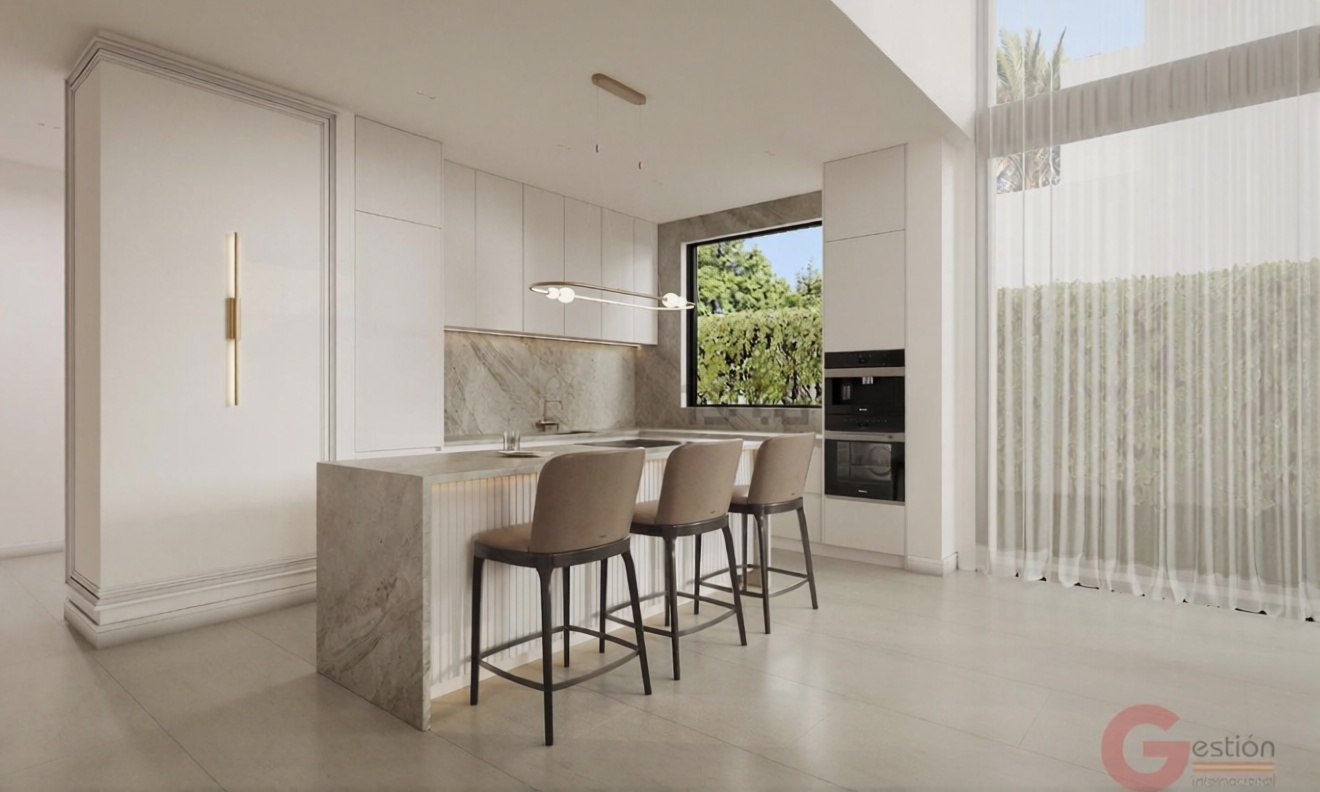 Maison à vendre avec accès direct à la plage à Marbella — Cuisine