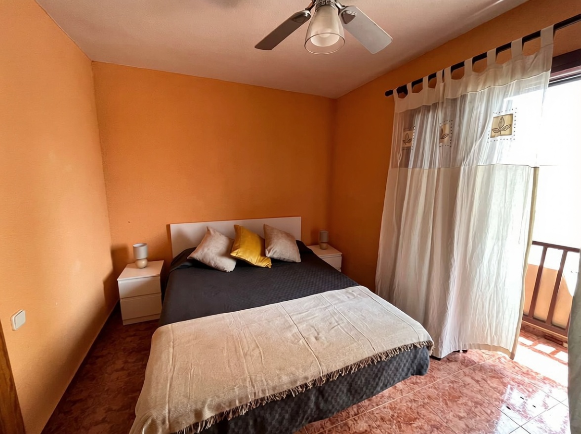 Appartement en première ligne de plage à La Manga del Mar Menor — Chambre