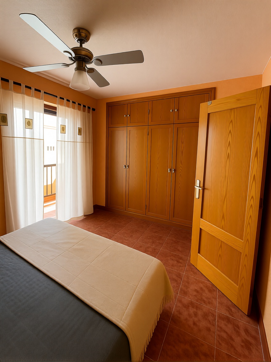 Appartement en première ligne de plage à La Manga del Mar Menor — Chambre