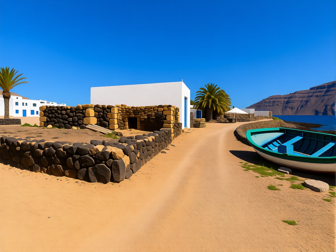 Chalet mit direkter Strandzugang in Teguise