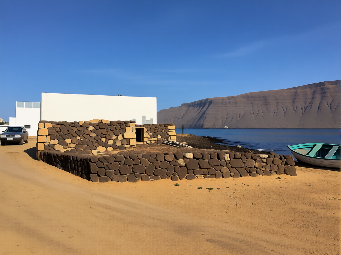 Chalet mit direkter Strandzugang in Teguise — Meerblick
