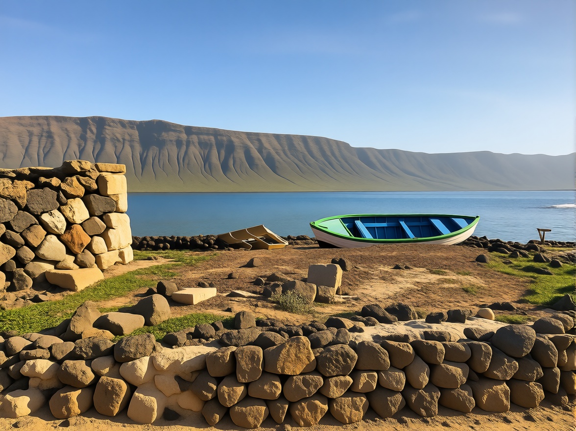 Chalet mit direkter Strandzugang in Teguise — Meerblick