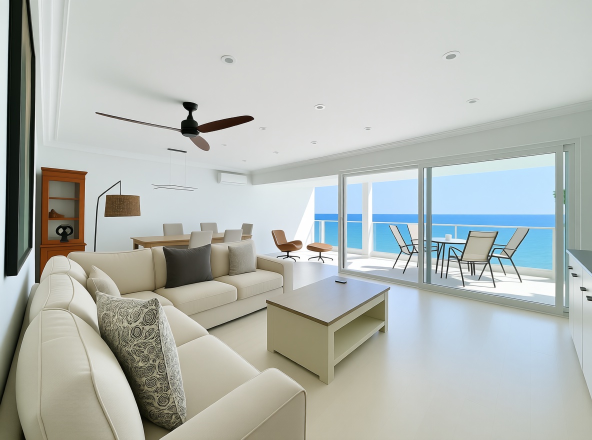 Apartamento à venda pé na areia em Benidorm — Sala