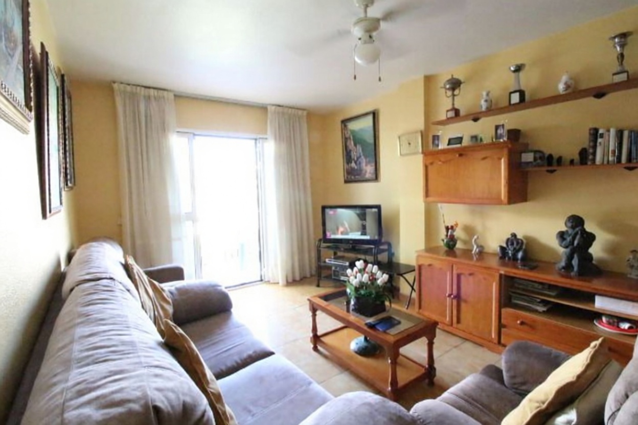 Appartement à vendre pieds dans l'eau à Benalmádena — Séjour