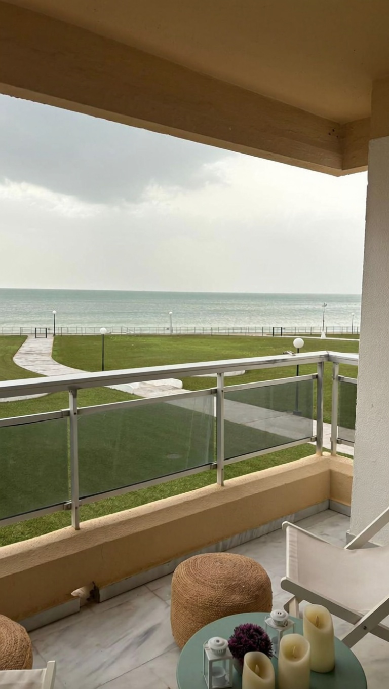Wohnung zum Verkauf in direkter Strandlage in El Puerto de Santa María — Meerterrasse